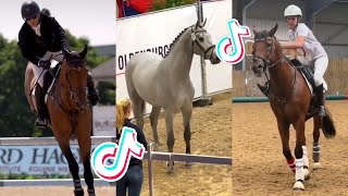 The Cutest HORSES Equestrian TikTok Compilation 106 [upl. by Novyak665]