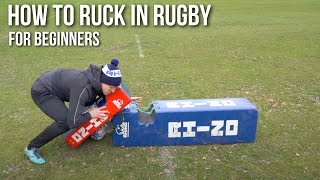 How to Ruck in Rugby for beginners Part 4 [upl. by Kemme69]