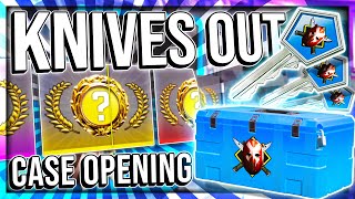 KNIVES OUT CASE OPENING NEW CS2 CASE [upl. by Saint774]