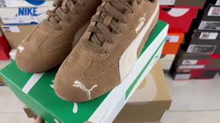 Puma Speedcat Archive Haute Coffee Frosted Ivory 398847 02 [upl. by Gianni28]