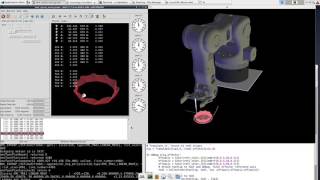 Working Moveo 5DOF Kinematic with LinuxCNC [upl. by Aikas]