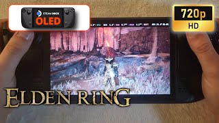 Steam Deck OLED  Elden Ring  720p  High settings [upl. by Yahsan]