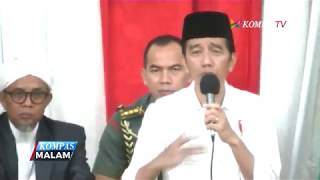 Jokowi Temui Ulama di Ponpes Miftahul Huda [upl. by Nonna]