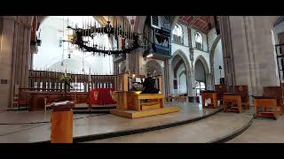 Ed Jones plays Mozart Changes by Zsolt Gárdonyi organ of Blackburn Cathedral Wednesday 1742024 [upl. by Etnuaed]