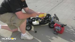 HorizonHobbycom HowTo  Losi 5IVET Final BreakIn and Preparation [upl. by Sorvats77]