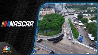 NASCAR Cup Series takes to Chicago Street Course as playoff race heats up  Motorsports on NBC [upl. by Lhadnek604]