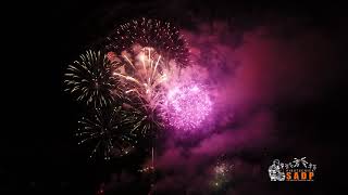 Fuegos Artificiales Bienvenida año 2018 en Iquique Cavancha [upl. by Erina529]