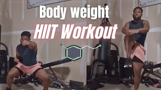 12Minute Follow Along HIIT Workout AT HOME Blast Fat FAST [upl. by Noswad]