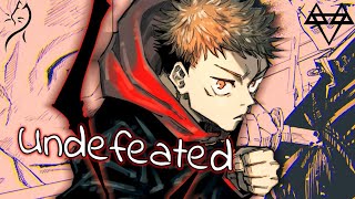 Nightcore – NEFFEX  Undefeated Lyrics [upl. by Kati354]