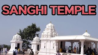 Exploring the Sacred Beauty of Sanghi Temple in Hyderabad [upl. by Enidanreb]