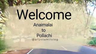 Anaimalai  Pollachi Road  Travel Vlog  Arun Tamil Vlog  shorts pollachi anaimalai topslip [upl. by Eetnod931]