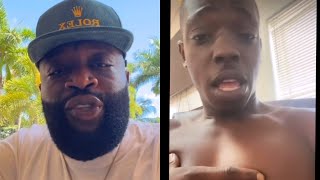 Rick Ross RESPONDS To Bobby Shmurda Claim He KICKED HIM OFF Show Over Drake Joke “BULLSH [upl. by Erie762]