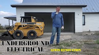 DIY Underground Electrical Service [upl. by Sahpec]