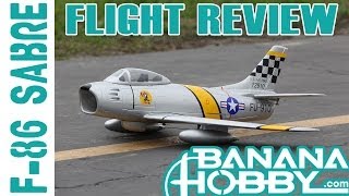 F86 Sabre JPower  Flight Review  EDF Fighter Jet [upl. by Ettennyl]