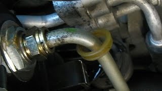 Easy GM Transmission Cooling Line Removal from Radiator [upl. by Leunamnauj]