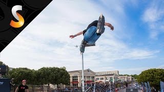 Julien Cudot  1st Final Roller Slopestyle  FISE World Montpellier [upl. by Acirretal29]