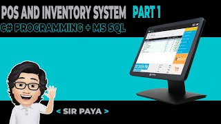 POS And Inventory System Tutorial Part 1  Flat Design Menu  Sir Paya [upl. by Noble743]