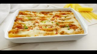 Zapečeni kaneloni Baked cannelloni Kанелони [upl. by Ward]