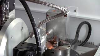 Coherent  UW1200  5 Axis Universal Laser Machine [upl. by Aliuqa]