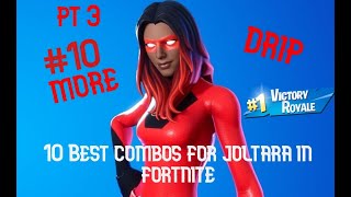 10 Best Joltara Combos in Fortnite part 3 [upl. by Attennek]