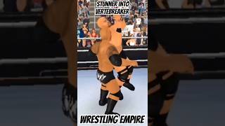 Stunner into Vertebreaker 😮 Wrestling Empire [upl. by Leverett]