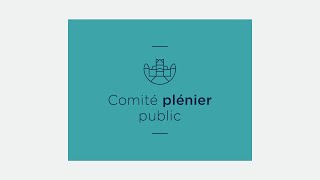 Comité plénier public du 3 septembre 2024 [upl. by Way]