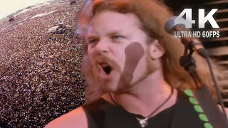 Metallica  Live in Moscow 1991 Full Concert  Remastered 4K 60FPS [upl. by Herta]