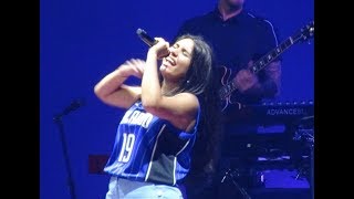 Alessia Cara Scars to Your Beautiful Live Amway Orlando 73019 Shawn Mendes The Tour [upl. by Ertnod791]