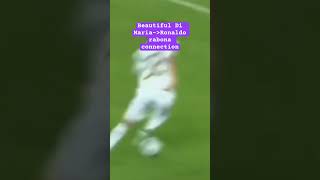 Di Maria to Ronaldo RABONA assist and header🔥 [upl. by Tonia]