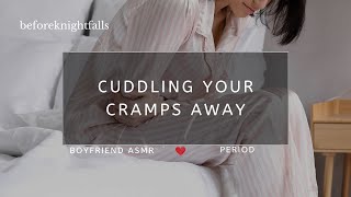 ASMR cuddling your cramps away [upl. by Brunhilde]