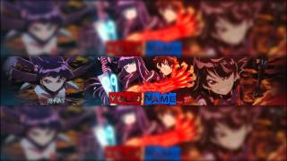 SOUSEI NO ONMYOUJI  Anime Banner Template 34 [upl. by Kathrine]