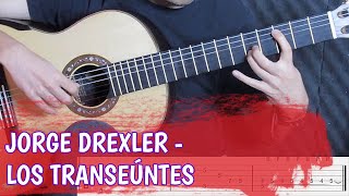 Cómo tocar Las Transeúntes de Jorge Drexler Iván Plata Tutorial acordes [upl. by Inafets325]