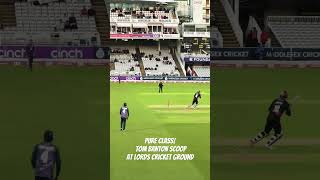 Tom Banton Scoop Lords cricket Ground Pure Class [upl. by Saoj]