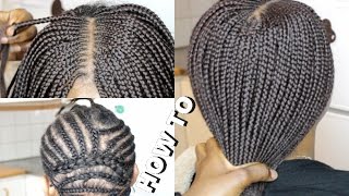 HOW TO DO CROCHET BRAIDS  NEAT AND BEAUTIFUL [upl. by Ali203]