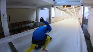 Sigulda  Through the eyes of a skeleton athlete Vladyslav Heraskevych  Would you try it [upl. by Madeline907]