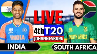 South Africa vs India 4th T20I at Johannesburg SA vs IND Nov 15 2024  Live Cricket Score [upl. by Shimkus]