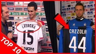 TOP 10  Nomi più ASSURDI dei CALCIATORI [upl. by Mariellen]