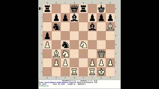 Stockfish 17 vs Gaviota 1  Dunst Sleipner Indian Defense chess [upl. by Tommi990]