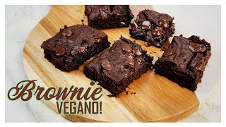 BROWNIE VEGANO sem glúten [upl. by Durrej]