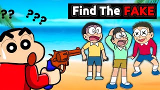 Find The Fake Nobita 😨  Funny Game Roblox 😂 [upl. by Ajam]