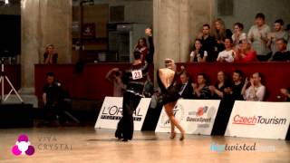 Alberto Faccio  Giada Lini Prague Open 2013 WDSF WO latin final  samba [upl. by Anavoig]