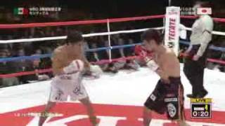 Fernando Montiel vs Hozumi KO [upl. by Lancelot788]