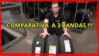 ✅COMPARATIVA de NEUMATICOS de la 20555R16  MICHELIN PRIMACY 4  PIRELLI P7C2 Y BRIDGESTONE T005 📊 [upl. by Llednil]