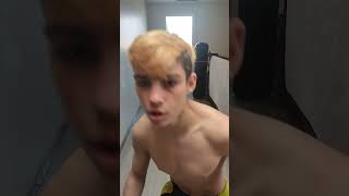 pierre Grandjean 13 ans il a fait 5 exercice de 1 série pour lexplosivité et les muscle des jambes🥊 [upl. by Llyrad173]