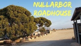 The Nullarbor Roadhouse on the Nullarbor Plains in South Australia [upl. by Nosnevets]