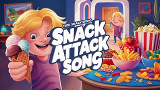 Super Snack Attack  Eating Song  Nursery Rhymes [upl. by Soraya209]