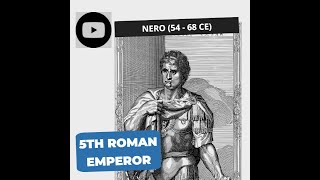 🏛️05Roman Emperors Series Emperor Nero 5468 CE  Lucius Domitius Ahenobarbus romanhistory [upl. by Nyluqcaj994]