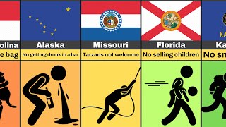 Dumbest Laws in Every US State [upl. by Devi570]