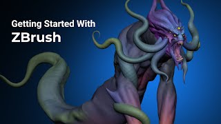 Getting Started with ZBrush  Introduction [upl. by Notyal]