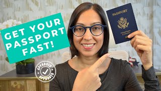 Applying for a US Passport For the First Time Get it FAST [upl. by Ahsitram]